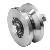 Schiebetorrolle Ø98mm, V92° Profil, doppelt kugelgelagert, Traglast 1000kg