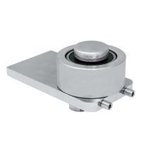 Scharnier Schwerlast, Torband oben, kugelgelagert, Torangel, Ø70mm, verstellbar, 77-107mm, mit Anschweisslasche ≠70x10mm