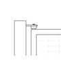 Scharnier Schwerlast, Torband oben, kugelgelagert, Ø50mm, verstellbar, 59-85mm, Torangel mit Anschweisslasche ≠55x10mm