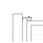 Bild 3/3 - Scharnier Schwerlast, Torband oben, kugelgelagert, Torangel, Ø50mm, verstellbar, 55-70mm, mit Anschraubplatte 40x70mm